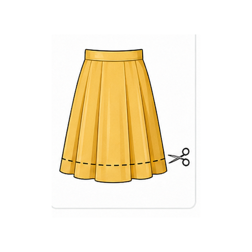 Skirt, length