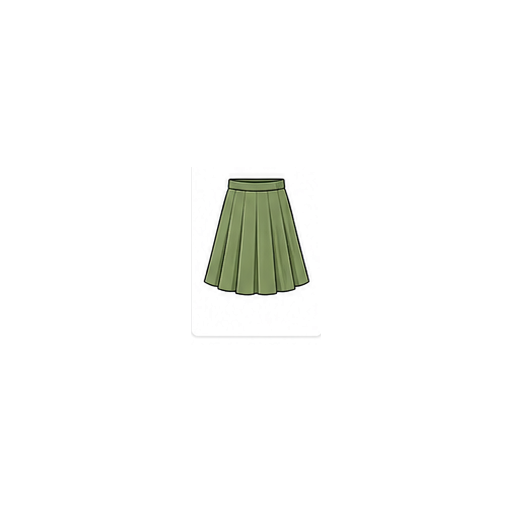 Skirt, Pleated