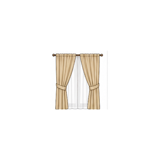 Curtain Double, L
